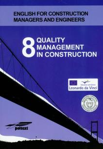 Opakowanie Quality Management in Construction z książką t.8