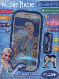 Opakowanie Smartfon Kraina lodu +słuchawki i zawieszka mix kolorów