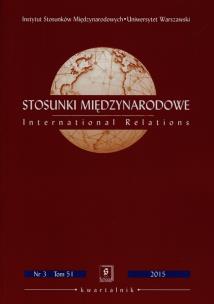 Opakowanie Stosunki Międzynarodowe Tom 51 3/2015