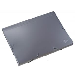 Opakowanie Teczka z przegródkami A4 szara