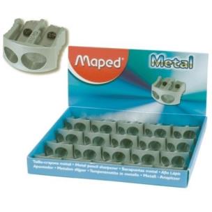 Opakowanie Temperówka Classic metal. 2 otw. dsp (20szt) MAPED