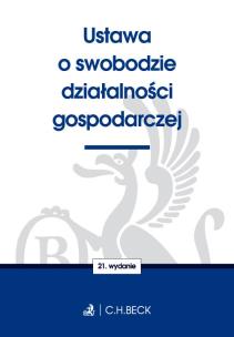Opakowanie Ustawa o swobodzie działalności gospodarczej