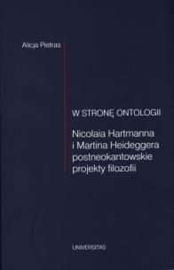 Okładka książki W stronę ontologii