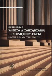Okładka książki Wiedza w zarządzaniu przedsiębiorstwem