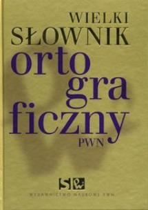 Opakowanie Wielki słownik ortograficzny PWN + CD