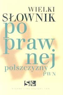 Okładka książki Wielki słownik poprawnej polszczyzny PWN +CD