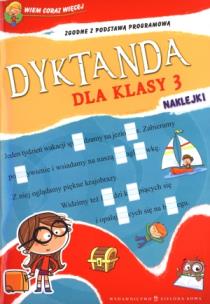 Okładka książki Wiem coraz więcej. Dyktanda dla klasy 3