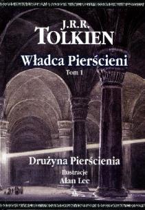 Okładka książki Władca Pierścieni T1 Drużyna Pierścienia w.2012 - ostatni egzemplarz podniszczona okładka