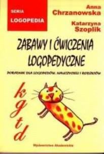 Okładka książki Zabawy i ćwiczenia logopedyczne k, g, t, d