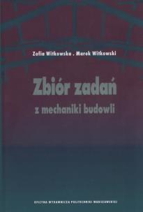 Okładka książki Zbiór zadań z mechaniki budowli