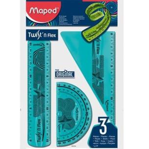 Opakowanie Zestaw Twist'n Flex lin., ekier., kątom. bls MAPED