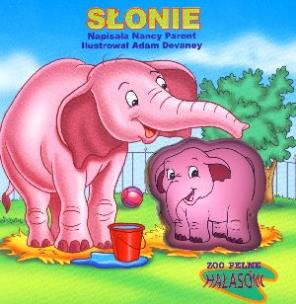 Okładka książki ZOO pełne hałasów - Słonie