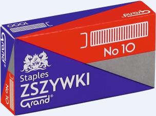Opakowanie Zszywki No 10 (1000szt*10) GRAND
