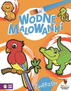 Okładka książki Zwierzęta Wodne malowanki