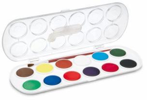 Opakowanie Akwarele 12 kolorów JOVI