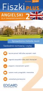 Angielski Fiszki PLUS dla zaawansowanych 2. Autor: Michał Podsiadło. Multiszop.pl Okładka książki Angielski Fiszki PLUS dla zaawansowanych 2