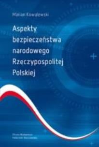 Okładka książki Aspekty bezpieczeństwa narodowego Rzeczypospolitej