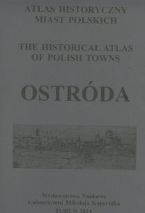 Opakowanie Atlas historyczny miast polskich Ostróda