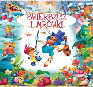 Okładka książki Bajki bajeczki Świerszcz i mysz