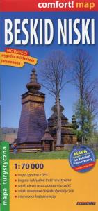 Opakowanie Beskid Niski mapa turystyczna 1:70 000 laminowana