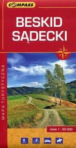 Opakowanie Beskid Sądecki Mapa turystyczna 1:50 000