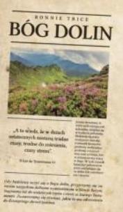 Okładka książki Bóg dolin