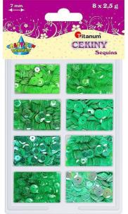 Opakowanie Cekiny 3g x 8 kolorów