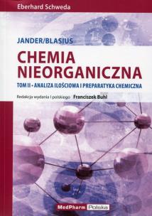 Okładka książki Chemia nieorganiczna Tom 2 Analiza ilościowa i preparatyka chemiczna