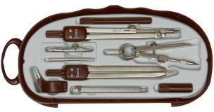 Opakowanie Cyrkiel 209 zestaw 9 elementów LORENZ