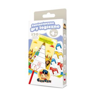 Okładka książki CzuCzu Fantastyczne gry logiczne 4+