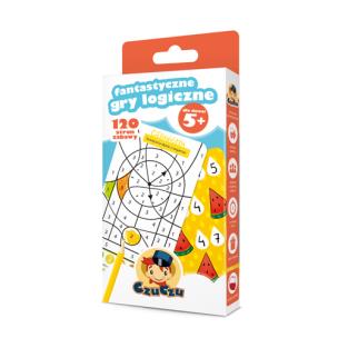 Okładka książki CzuCzu Fantastyczne gry logiczne 5+