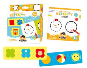 Okładka książki CzuCzu Mała akademia Kształty 2+