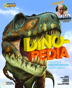 Okładka książki Dinopedia. Najlepsza encyklopedia dinozaurów