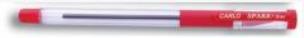 Opakowanie Długopis Carlo 0,7mm czerwony (12szt) SPARK