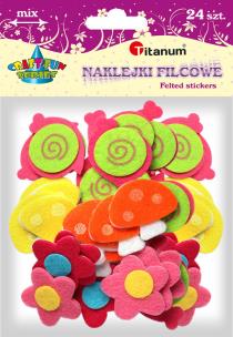 Opakowanie Dodatek dekoracyjny Craft-fun filc samoprzylepny (DF008)