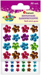 Opakowanie Dodatek dekoracyjny Craft-fun naklejka kryształki samoprzyle