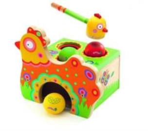 Opakowanie Drewniana przybijanka Kurka