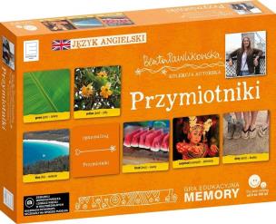 Okładka książki Edukacyjne memory  językowe przymiotniki
