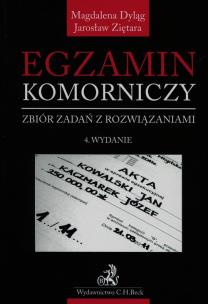 Okładka książki Egzamin komorniczy