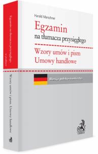 Opakowanie Egzamin na tłumacza przysięgłego Wzory umów i pism Umowy handlowe