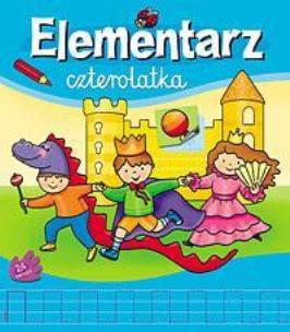 Okładka książki Elementarz czterolatka.