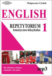 Okładka książki English Repetytorium tematyczno-leksykalne MP3