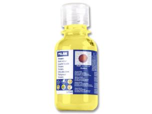 Opakowanie Farba Milan tempera 125 ml jasna żółta