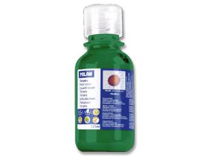 Opakowanie Farba Milan tempera 125 ml zielona ciemna