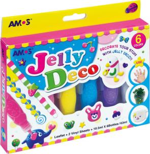 Opakowanie Farby dekoracyjne Amos Jelly Deco