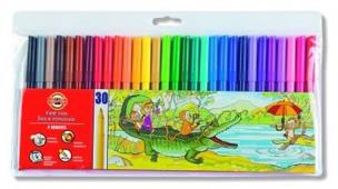 Opakowanie Flamastry zmywalne 30 sztuk