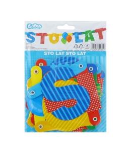 Opakowanie Girlanda Sto Lat Sto Lat, długość 150 cm