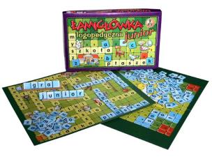 Opakowanie Gra - Łamigłówka logopedyczna Junior SAMO-POL