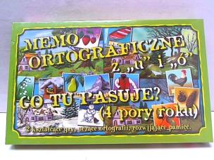 Opakowanie Gra - Memo ortograficzne Ó i U SAMO-POL