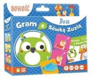 Okładka książki Gram z Sówką Zuzią Dom